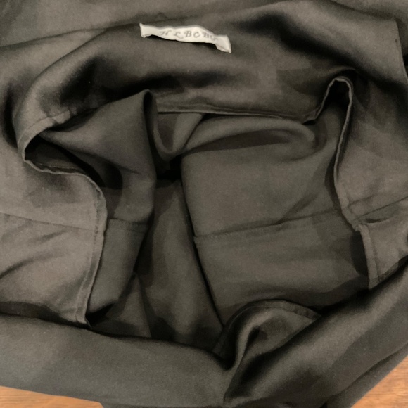 Vintage BCBG BLACK SLIP DRESS - Picture 5 of 8